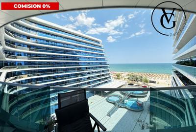 Apartament cu 2 camere semidecomandat, mobilat în Mamaia-Sat