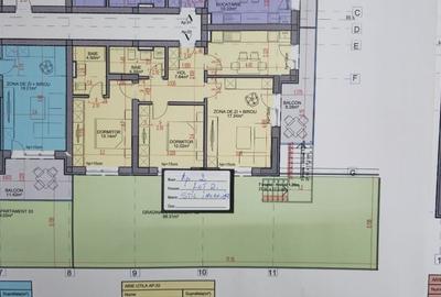 Apartament cu 3 camere decomandat în Cățelu - 2