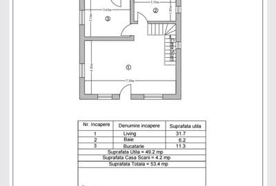 Casă cu 4 camere cu Teren 460 Mp în Ștefănești