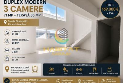 Apartament cu 3 camere decomandat în Central