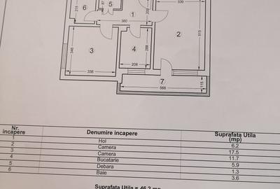Apartament cu 2 camere decomandat în Tomis Nord - 1