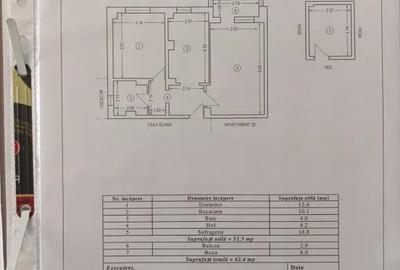 Apartament cu 2 camere decomandat în Central