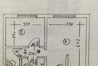 Apartament cu 3 camere decomandat în Unirii Sud