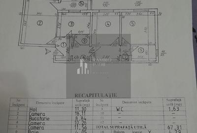 Apartament cu 3 camere decomandat, mobilat în Rahova - 13