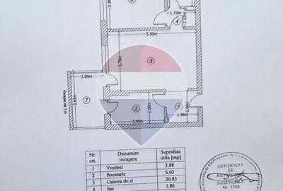 Apartament cu 2 camere semidecomandat în Central - 4