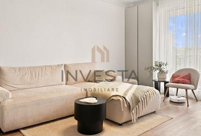 Apartament cu 2 camere semidecomandat, mobilat în Între Lacuri