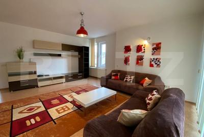 Apartament cu 3 camere semidecomandat în Câmpului