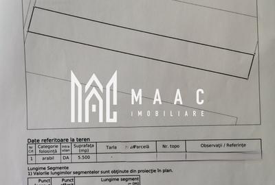 Teren de 5500 mp, în Central