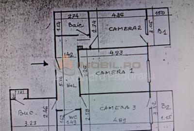 Apartament cu 3 camere decomandat în Gară - 1
