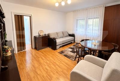 Apartament cu 2 camere semidecomandat, mobilat în Gară