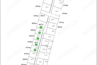 Teren de 614 mp, în Central