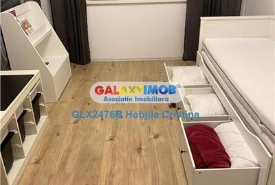 Apartament cu 3 camere semidecomandat, mobilat în Băneasa
