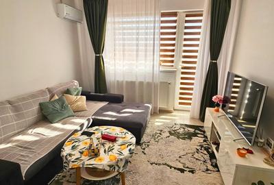 Apartament cu 2 camere semidecomandat, mobilat în Theodor Pallady
