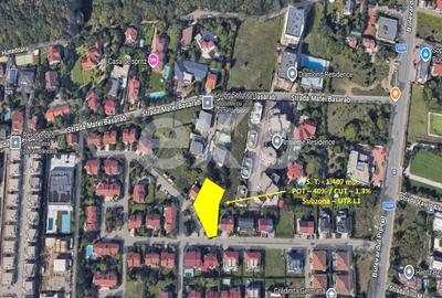 Teren Construcții intravilan de 1407 mp, în Pipera - 1