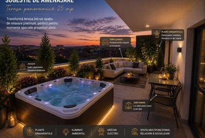 Apartament cu 2 camere semidecomandat în Nufărul - 7