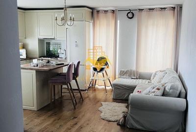 Apartament cu 3 camere semidecomandat, mobilat în Apahida