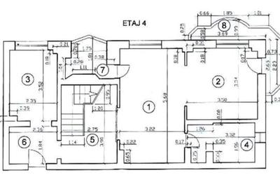 Apartament cu 5 camere decomandat, mobilat în Păcii - 2
