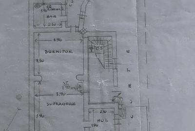 Casă cu 3 camere cu Teren 50 Mp în 1 Mai - 2