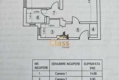 Apartament cu 2 camere semidecomandat în Gheorgheni - 4