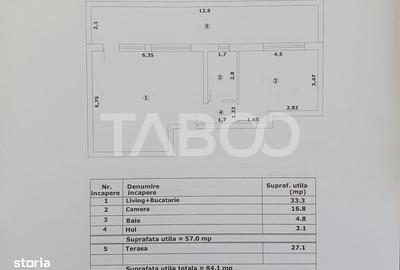 Apartament cu 2 camere decomandat în Central - 1