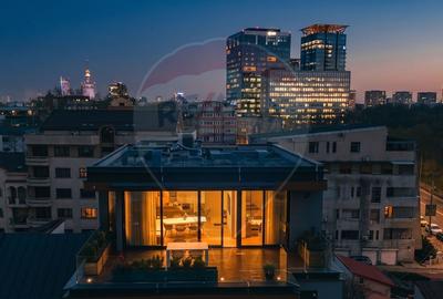 Penthouse cu 2 camere decomandat, mobilat în Floreasca - 1