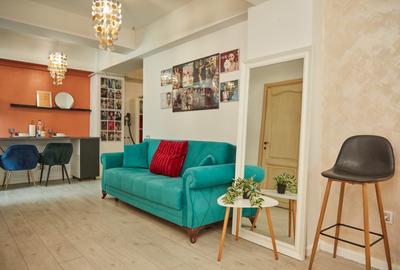 Apartament cu 2 camere circular, mobilat în Energia