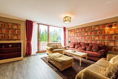 Apartament cu 4 camere, mobilat în Poiana Brașov