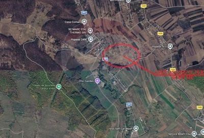Teren agricol extravilan de 68403 mp, în Popești - 4
