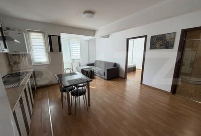 Apartament cu 2 camere semidecomandat, mobilat în Florești