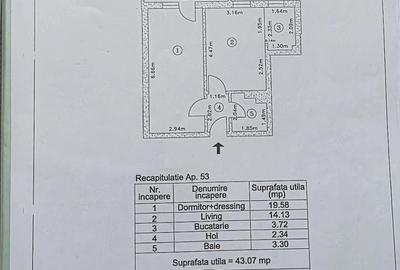 Apartament cu 2 camere semidecomandat în Timișoara - 8