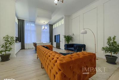 Apartament cu 3 camere, mobilat în Central