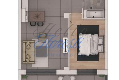 Apartament cu 2 camere în Florești