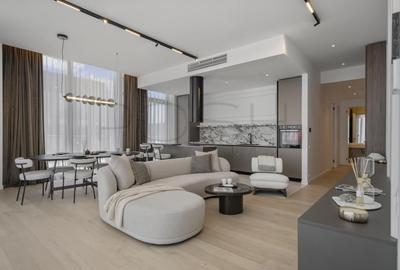Apartament cu 4 camere semidecomandat, mobilat în Floreasca - 2
