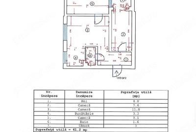Apartament cu 3 camere semidecomandat în Sud - 1