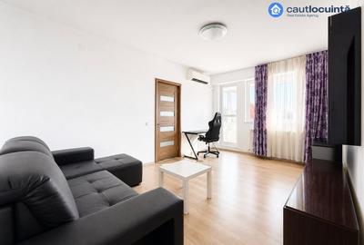Apartament cu 2 camere semidecomandat, mobilat în Grivița
