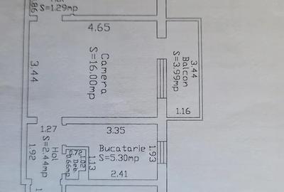Apartament cu 3 camere semidecomandat în Ultracentral - 2