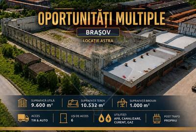 Spațiu industrial, de 9,800 mp, în Astra - 1