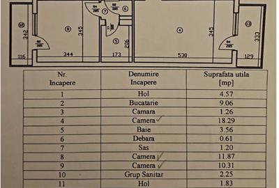 Apartament cu 3 camere decomandat în Floreasca - 15