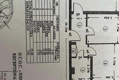 Apartament cu 2 camere decomandat în Republicii - 1