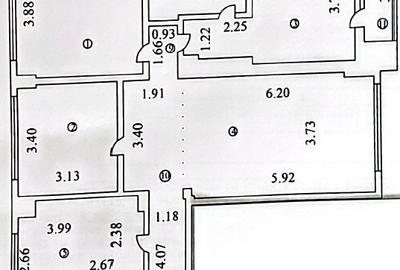 Apartament cu 4 camere decomandat, mobilat în Unirii - 16