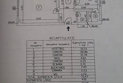 Apartament cu 3 camere decomandat în Unirii - 17