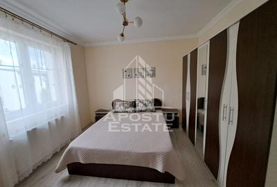 Apartament cu 3 camere semidecomandat, mobilat în Braytim