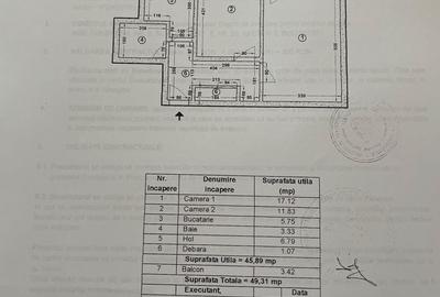Apartament cu 2 camere decomandat în Colentina