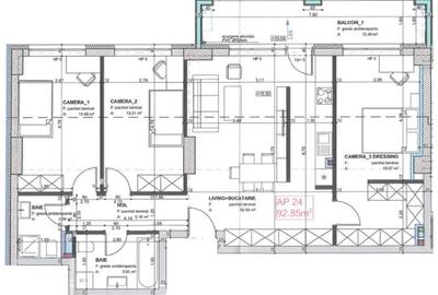 Apartament cu 4 camere decomandat în Mărăști
