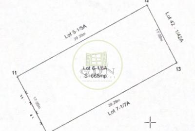 Teren Construcții intravilan de 560 mp, în Bariera Vâlcii - 2