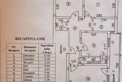 Apartament cu 3 camere decomandat în Est - 8