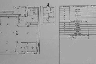 Apartament cu 2 camere decomandat în Central