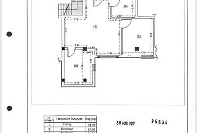 Apartament cu 2 camere în 1 Mai