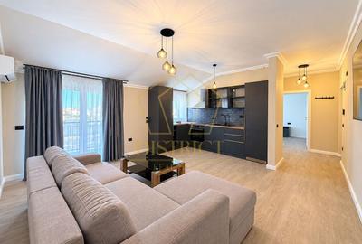 Apartament cu 2 camere semidecomandat, mobilat în Giroc
