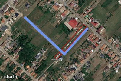 Teren de 1158 mp, în Ghiroda